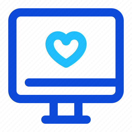 Computer, love, dating, app icon - Download on Iconfinder