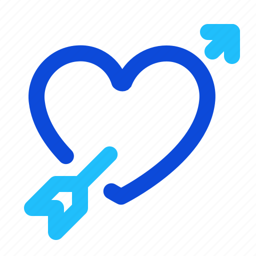 Love, heart, arrow icon - Download on Iconfinder
