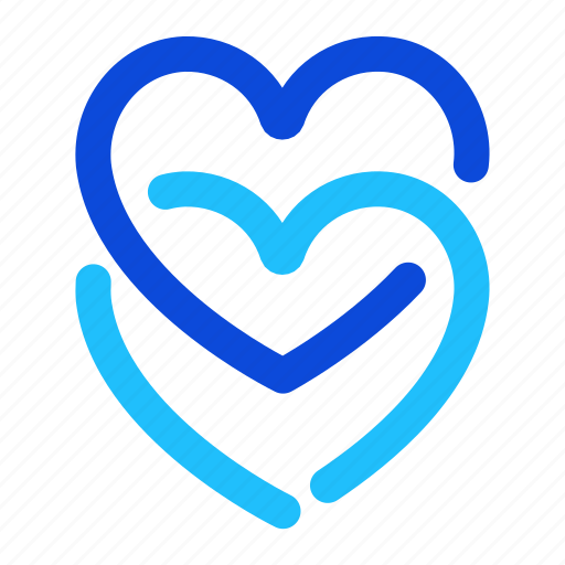 Love, hearts, couple, romance icon - Download on Iconfinder