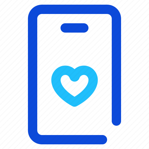 Mobile, love, dating, app icon - Download on Iconfinder