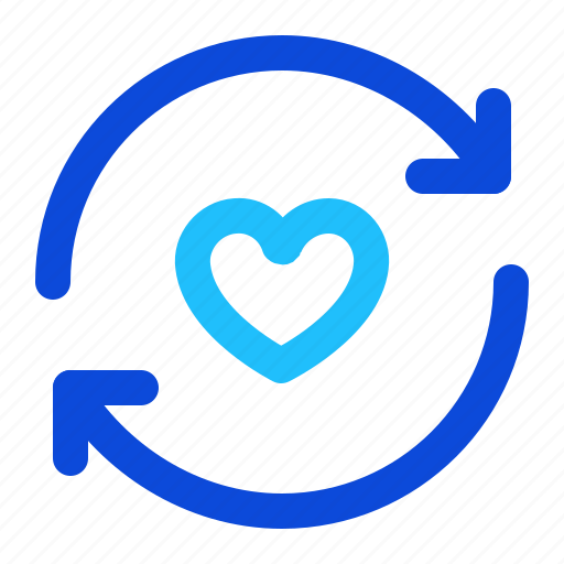Reload, love, relationship, heart icon - Download on Iconfinder