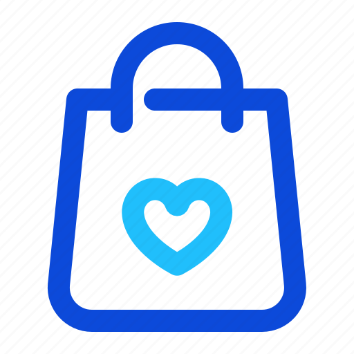 Shopping, bag, love, gift icon - Download on Iconfinder