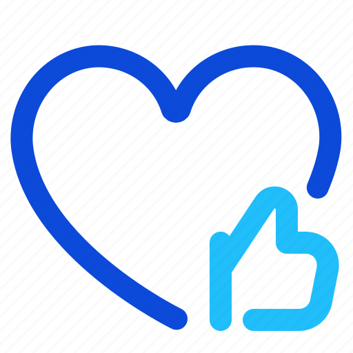 Heart, like, opinion, thumb up icon - Download on Iconfinder