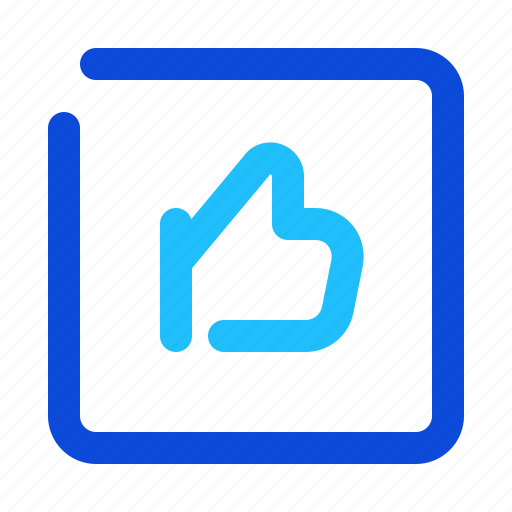 Like, hand, thumb up icon - Download on Iconfinder