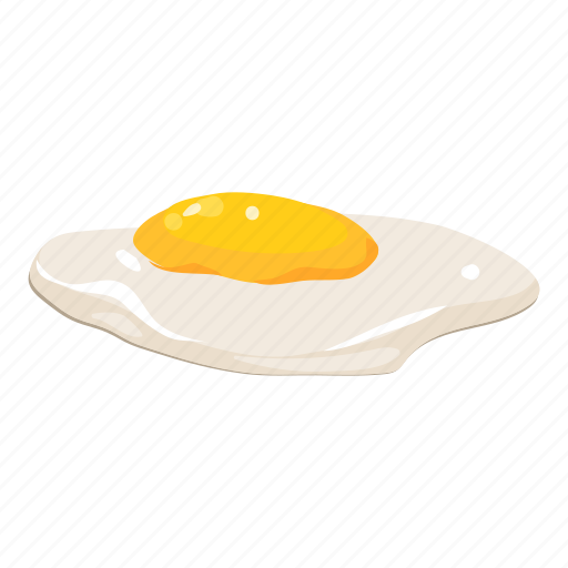 Breakfast, egg, food, fried, kitchen, yolk icon - Download on Iconfinder