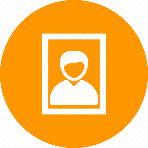 Frame, human, image, male, photo, picture, portrait icon - Download on Iconfinder
