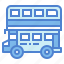 bus, decker, double, tourism, transportation 