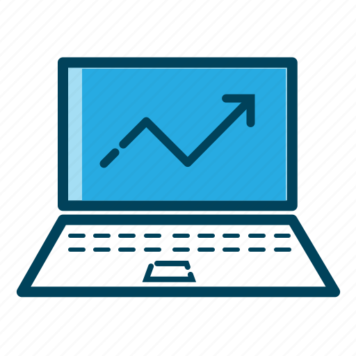 Analytics, laptop, business, graph, marketing, seo, statistics icon - Download on Iconfinder