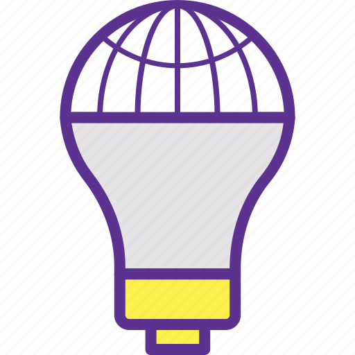 Global idea, global innovation, global technology, idea and globe, idea development icon - Download on Iconfinder