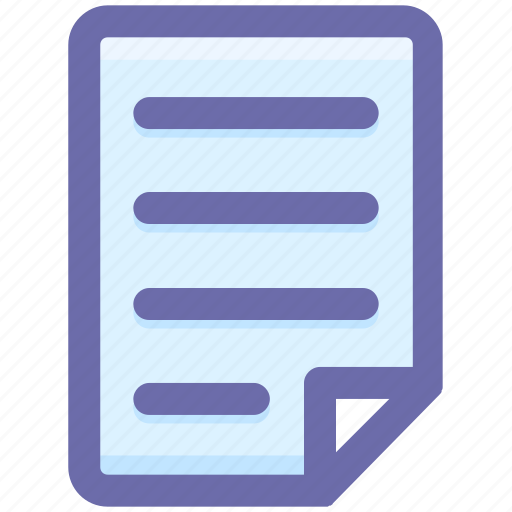 Banking, contract, documents, file, paper, sheet icon - Download on Iconfinder