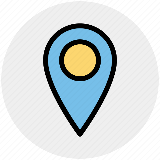 Location, location marker, location pin, location pointer, map, map pin, navigation icon - Download on Iconfinder