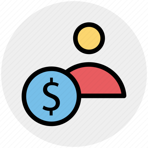 Accounting, banking, businessman, dollar, finance, person, user icon - Download on Iconfinder