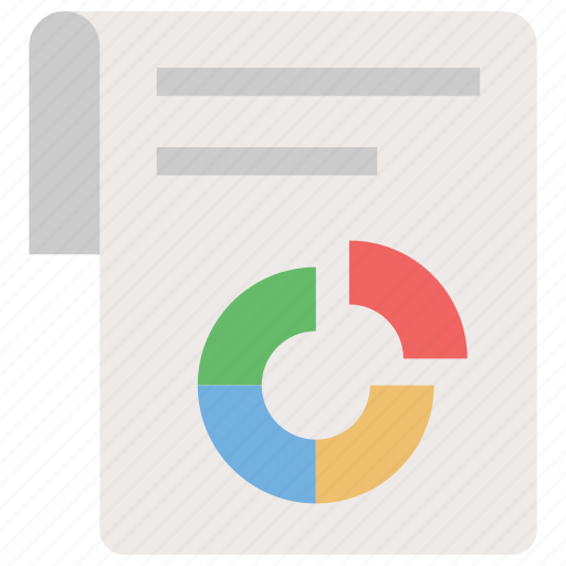 Analytics, business graph, documentation, paperwork, pie chart icon - Download on Iconfinder