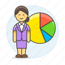 analytics, business, businessman, chart, economic, graph, pie, statistic, woman