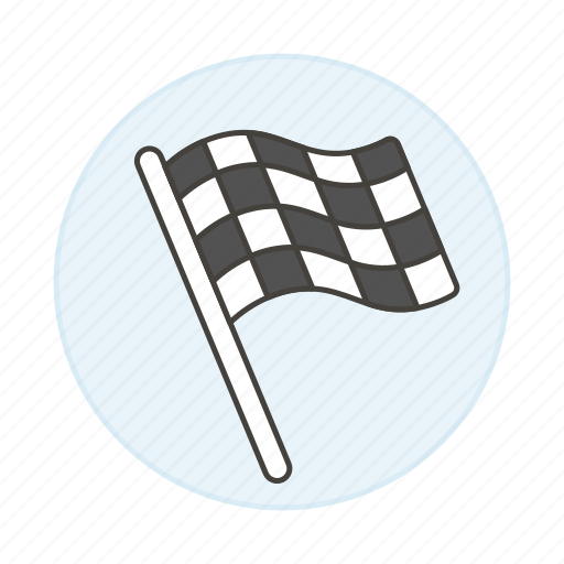 Business, destination, finishing, flag, goal, score, strategy icon - Download on Iconfinder