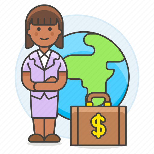 Briefcase, business, cash, global, international, money, people icon - Download on Iconfinder