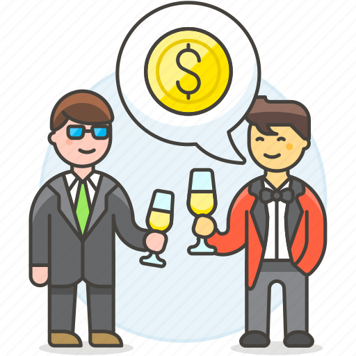 Agreement, benefit, business, celebration, chat, deal, invest icon - Download on Iconfinder