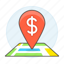 atm, bank, business, cooperative, local, location, map, money, pin