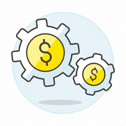 Business, cog, flow, gears, metaphors, money, structure icon - Download on Iconfinder