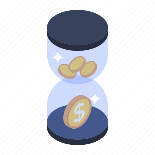 Business time, efficiency, investment, productivity, time is money icon - Download on Iconfinder