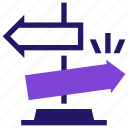 business, direction, arrow, decisionpurpose