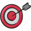 bullseye, dartboard, objective, sports, target, target board 