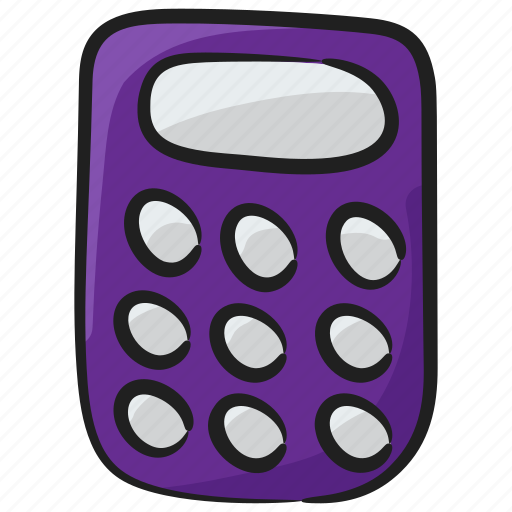 Adding machine, calc, calculator, digital calculator, number cruncher icon - Download on Iconfinder