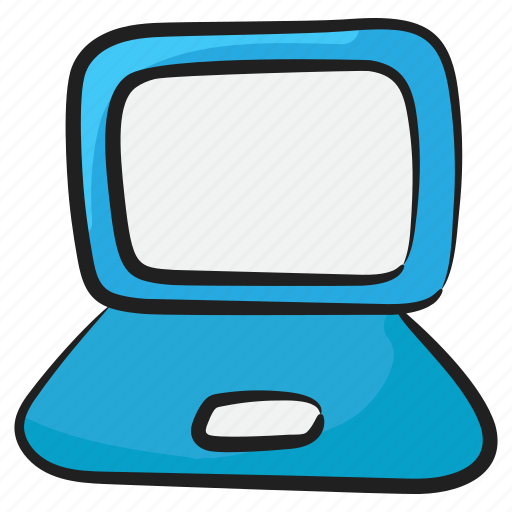 Laptop, microcomputer, minicomputer, notebook computer, palmtop icon - Download on Iconfinder