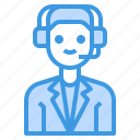avatar, call, canter, headphone, operator
