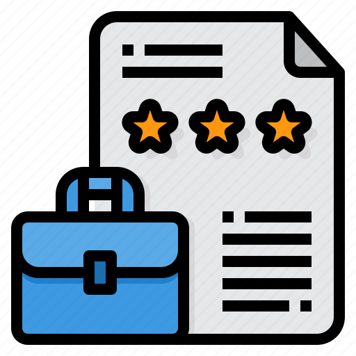 Briefcase, business, document, rating, star icon - Download on Iconfinder