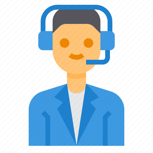 Avatar, call, canter, headphone, operator icon - Download on Iconfinder