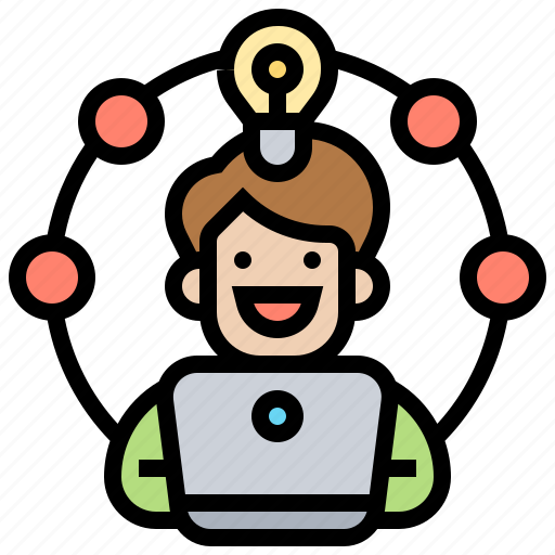 Creativity, development, idea, intelligence, research icon - Download on Iconfinder