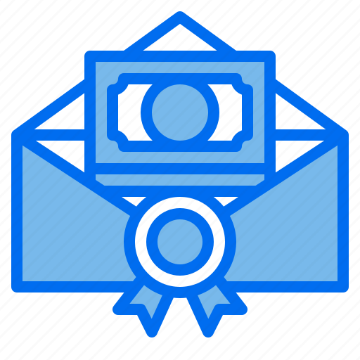 Certificate, money, reward, mail icon - Download on Iconfinder