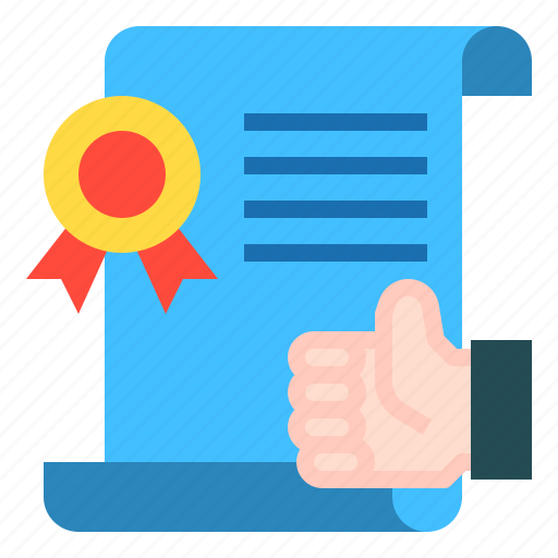 Certificate, like, guarantee, business icon - Download on Iconfinder