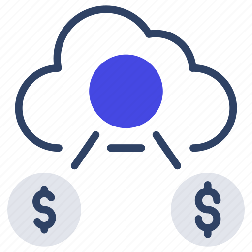 Cloud earning, cloud funding, cloud profit, cloud business, cloud payout icon - Download on Iconfinder