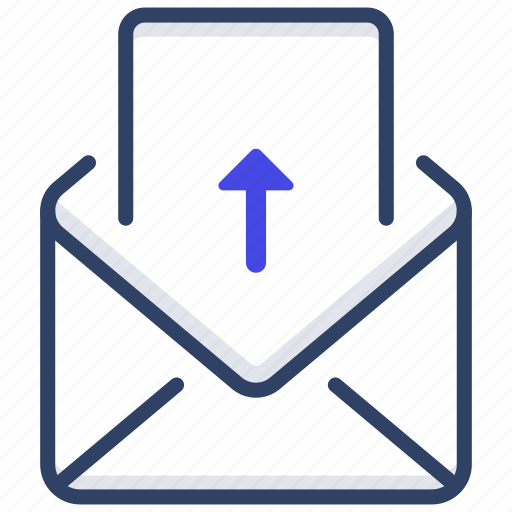 Incoming mail, send mail, message, letter, business mail icon - Download on Iconfinder