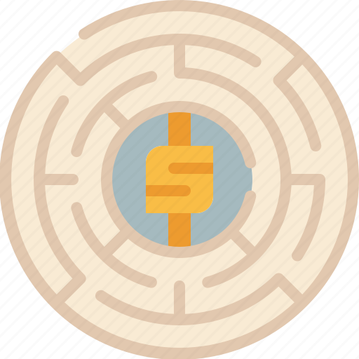 Maze, labyrinth, business, metaphor, strategy, complication, solution icon - Download on Iconfinder