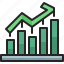 increase, profit, bar, chart, graph, growth, statistic 