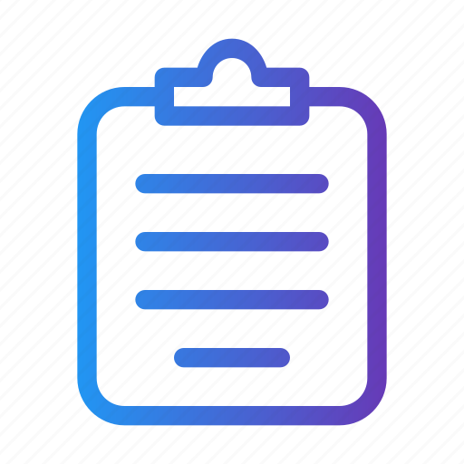 Clipboard, note, paper, document, list icon - Download on Iconfinder