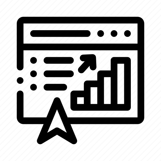 Analysis, business, and, finance, graphs, click, programming icon - Download on Iconfinder