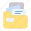 file, documents, box, paper, letter 