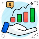 financial graph, financial chart, infographic, statistics, data analytics