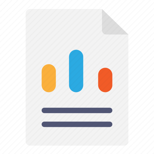 Report, analytics, chart, finance, business, document, data icon - Download on Iconfinder