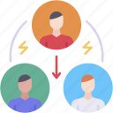 intermediary, broker, middleman, negotiator, facilitator, deal
