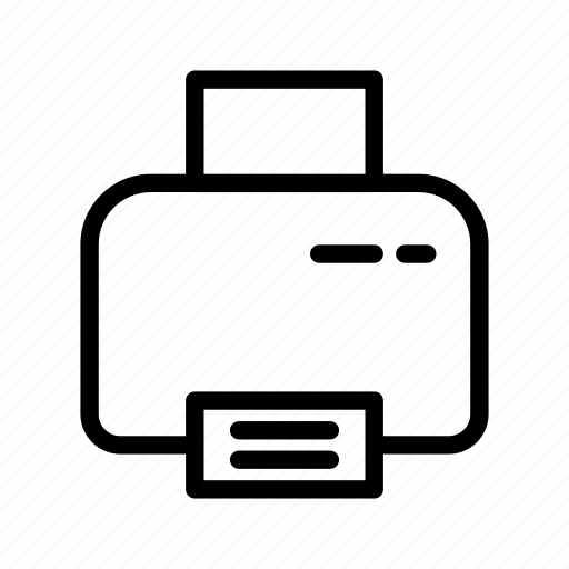 Printer, print, machine, office, document, output, device icon - Download on Iconfinder