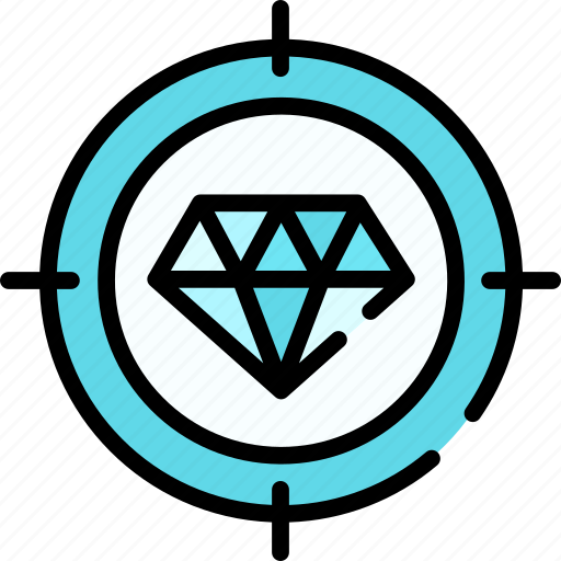 Diamond, jewelry, gemstone, stone, crystal icon - Download on Iconfinder