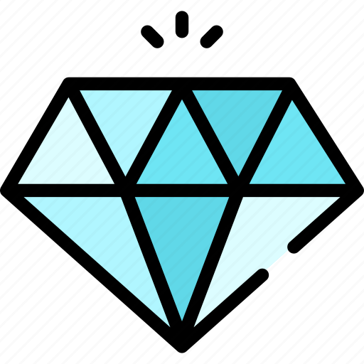 Diamond, jewel, precious, gemstone icon - Download on Iconfinder