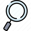 magnifying, glass