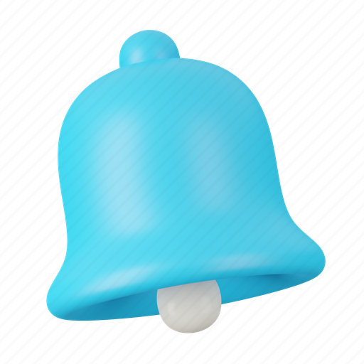Bell, notification 3D illustration - Download on Iconfinder