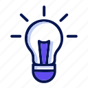 idea, creative, business, creativity, think, bulb, lamp, innovation, brain